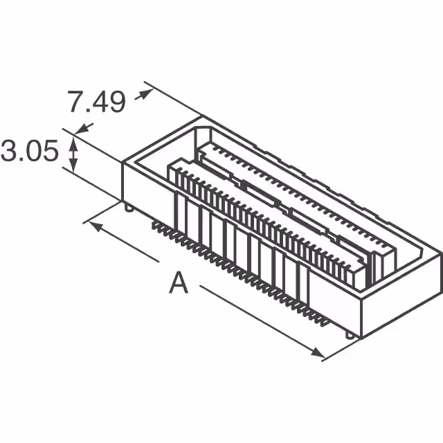 QSH-060-01-F-D-A-K-TR Samtec Inc.  Arrays Edge Type Mezzanine (Board to Board)